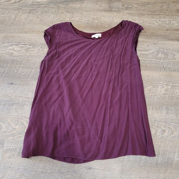 WILFRED FREE | Aritzia Juliger Blouse Crepe Top | Sz. XS - Picture 2 of 6